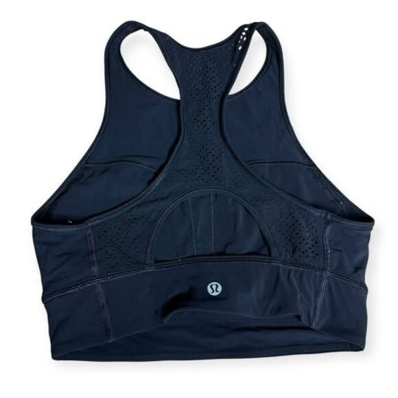 Lululemon Get Your Peek On Bra - Black - Size 6 - Picture 6 of 8